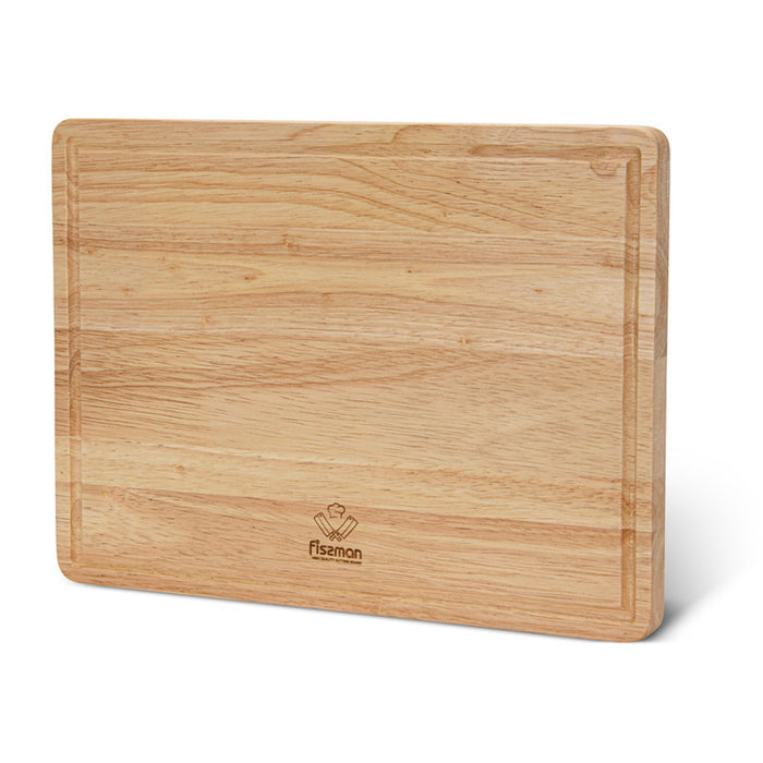 Fissman Cutting Board 38cm Rubber Wood