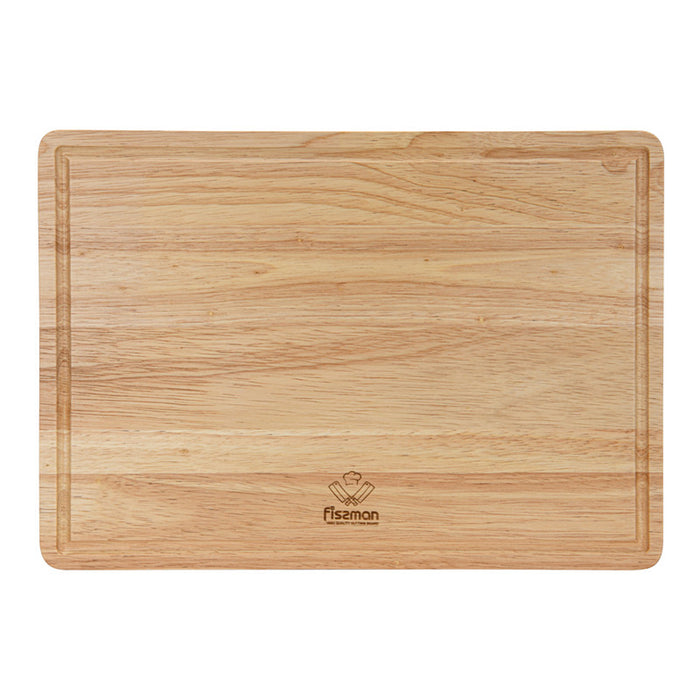 Fissman Cutting Board 38cm Rubber Wood