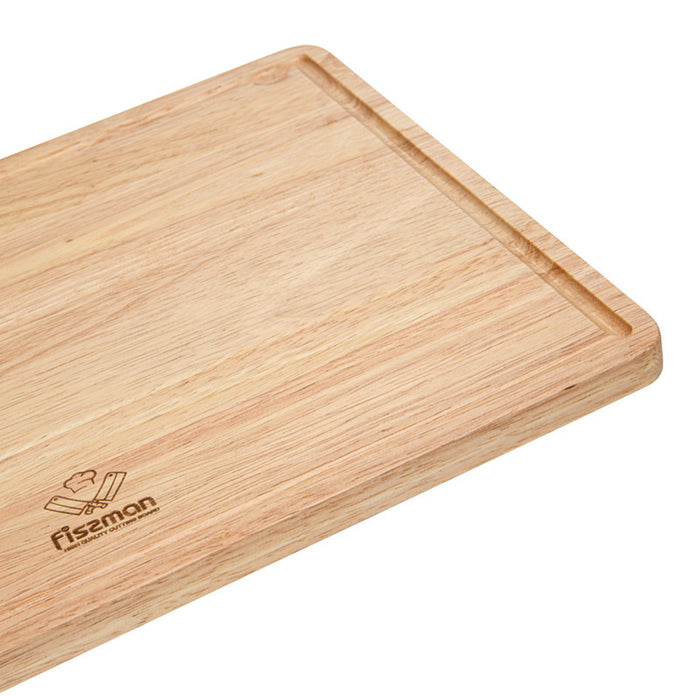 Fissman Cutting Board 38cm Rubber Wood