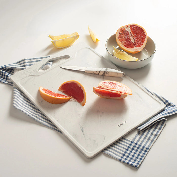 Cutting Board, Plastic Chopping Board (35.5cm) Fissman