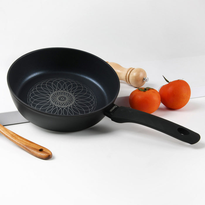 Fissman Deep Frying 24cm Pan Monique Series With Induction Bottom (Aluminium With Non-Stick Coating)