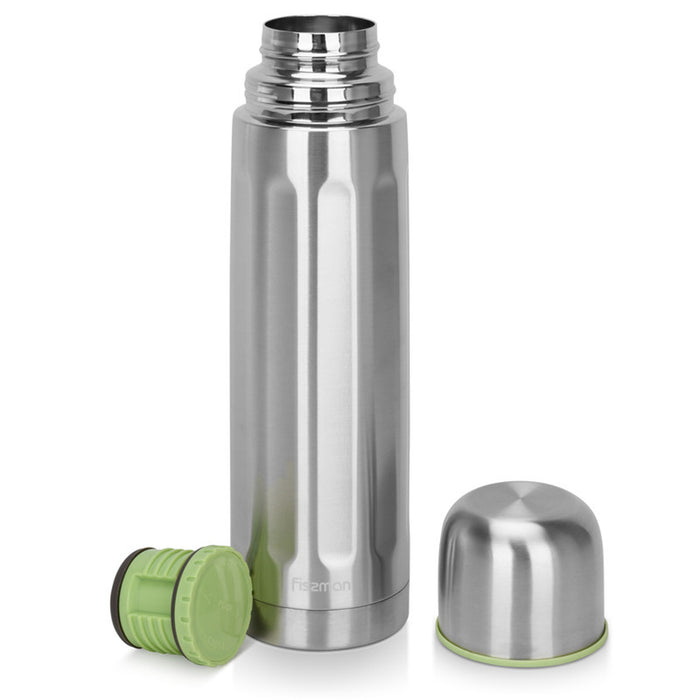 Fissman Double Wall Vacuum Flask 750 ml Stainless Steel