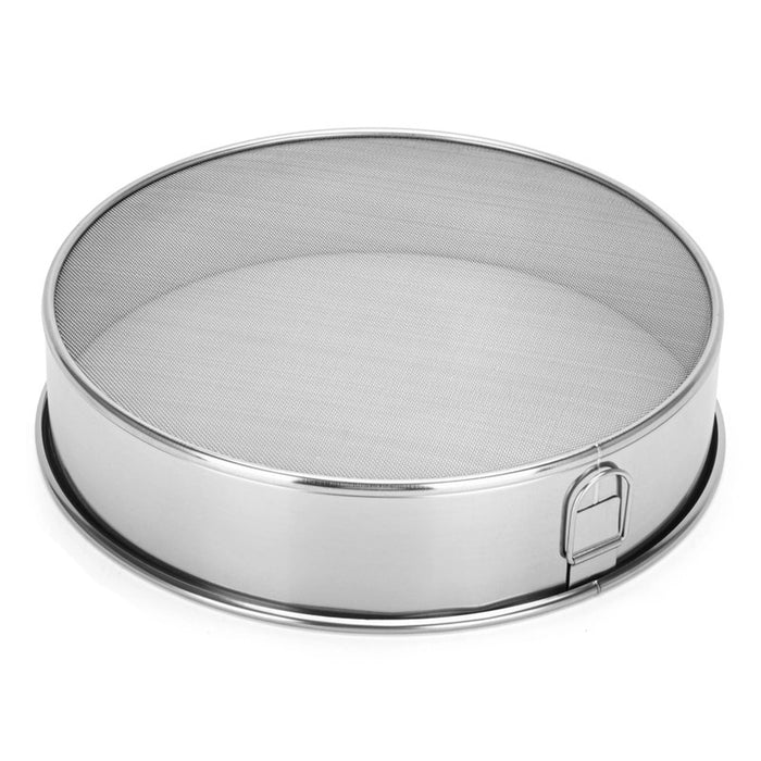 Fissman Flour Sifter 24cm, Strainer, Fine Mesh Seive Stainless Steel