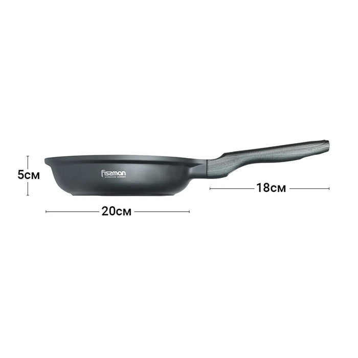 Fissman Frying Pan 20cm Aluminum With Induction Bottom And Non Stick Coating Prestige Series