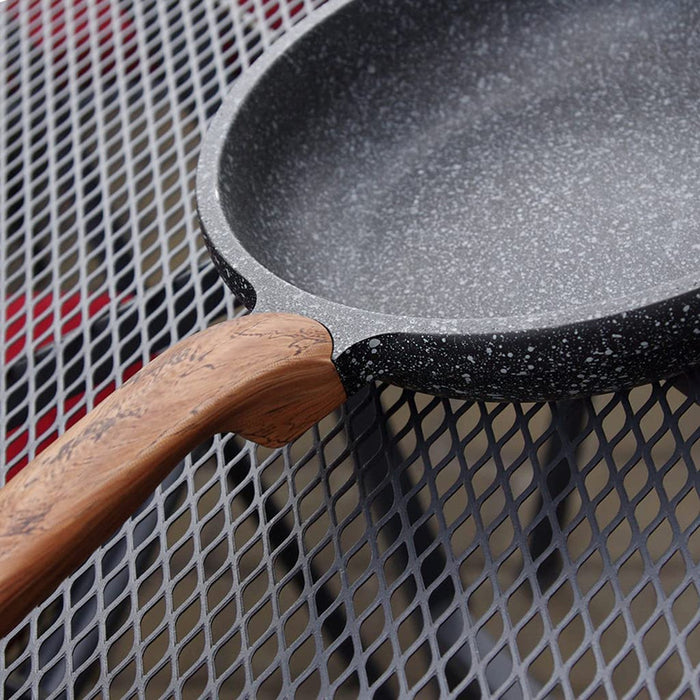 Fissman Frying Pan 26cm Space Stone Series Aluminum With Induction Bottom And Professional Non Stick Coating