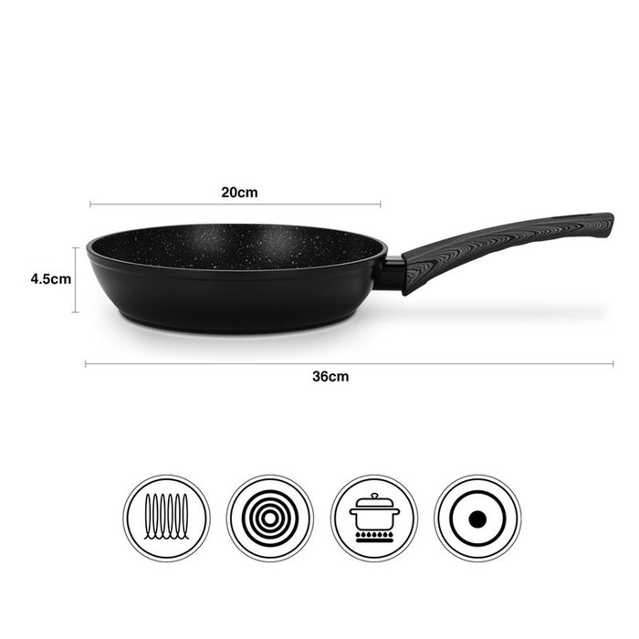 Fissman Frying Pan Angela 20x4.5cm (Aluminium With Non-Stick Coating)