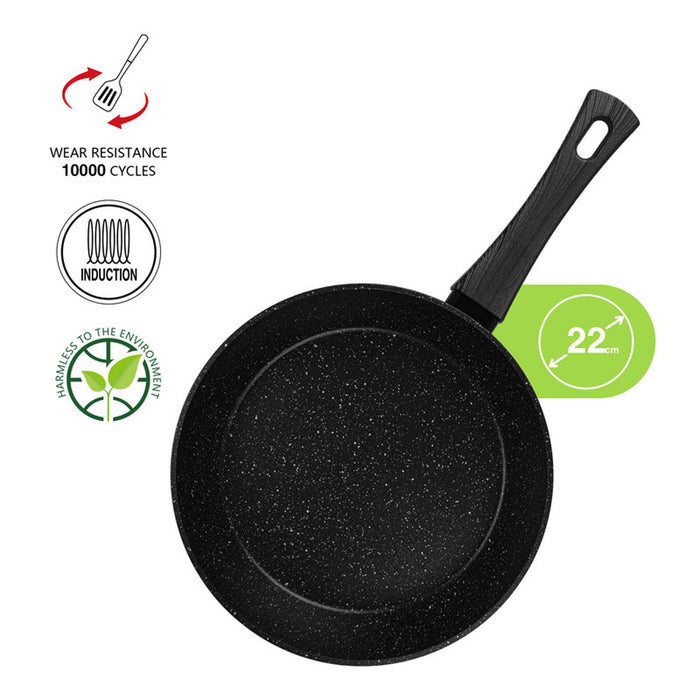 Fissman Frying Pan Angela 22x4.8cm (Aluminium With Non-Stick Coating)