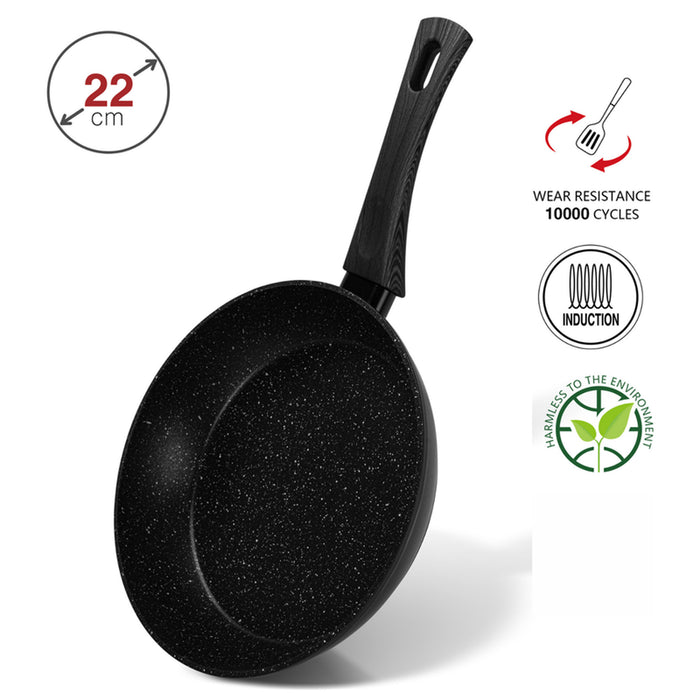Fissman Frying Pan Angela 22x4.8cm (Aluminium With Non-Stick Coating)