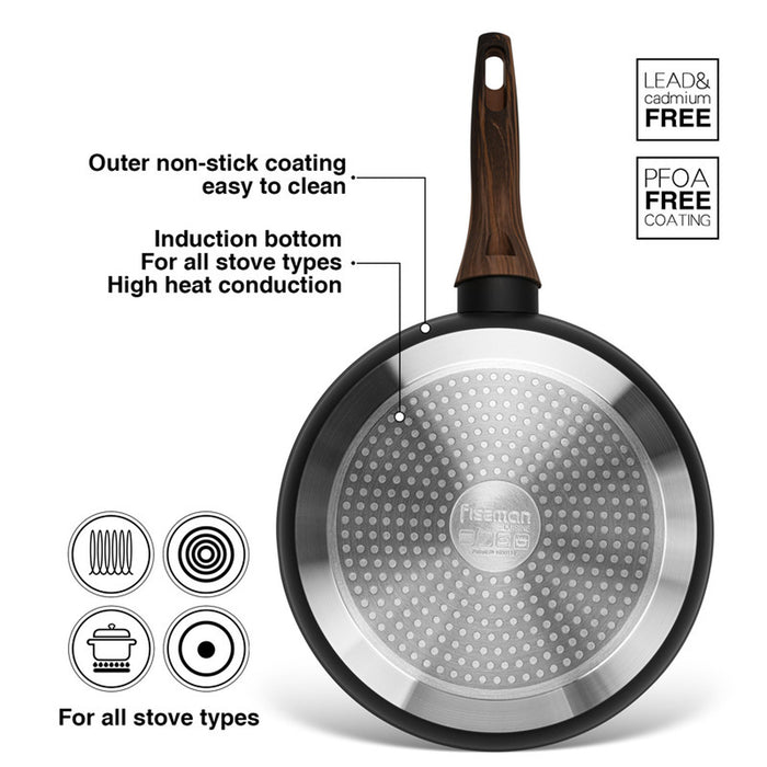 Fissman Frying Pan Cuisine 20x5cm (Aluminium With Non-Stick Coating)