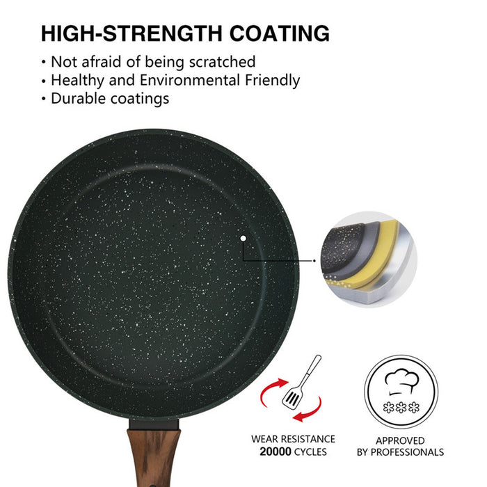 Fissman Frying Pan Cuisine 24x5.5cm (Aluminium With Non-Stick Coating)