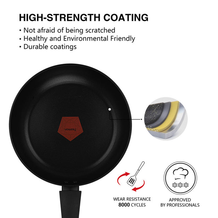 Fissman Frying Pan Favorite 24cm with Aluminum and Non- Stick Coating