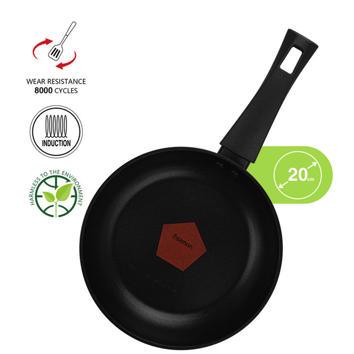 Fissman Frying Pan Favorite 26cm with Aluminum and Non- Stick Coating