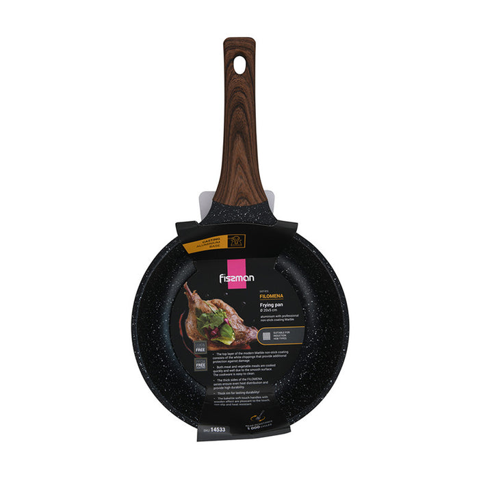 Fissman Frying pan Filomena Series 20cm with Cast Aluminium and Non-stick Coating