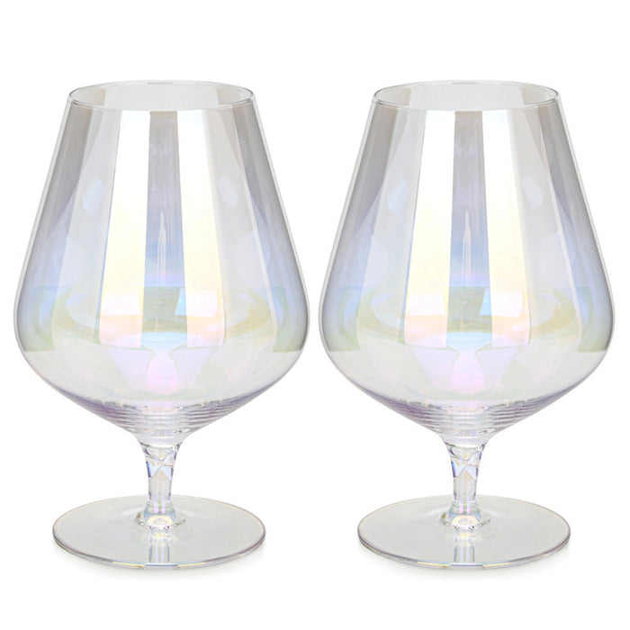 Fissman Glass Set Cognac Glass 500ml Drinkware, Glass for Drinking Bourbon, Whisky, Scotch, Cocktails, Cognac- Old Fashioned Cocktail Tumblers