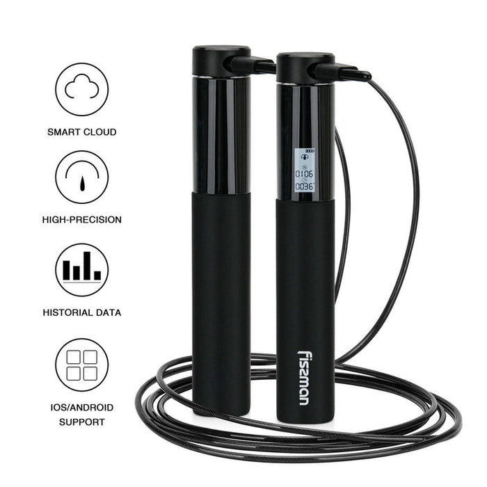 Jumping Rope for Fitness,Smart Skipping Rope Fissman