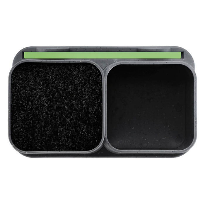 Fissman Kitchen Knife And Utensil Organizer (21.5x13.2x23cm) With Cutting Board (33x20x0.6cm) Grey (Plastic)