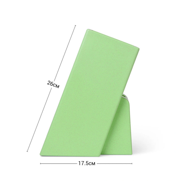 Fissman Kitchen Knife Organizer Square, Stand For Knife, Scissors Or Kitchen Sharp Tools Plastic With Convenience And Aesthetics In Interior Design Green
