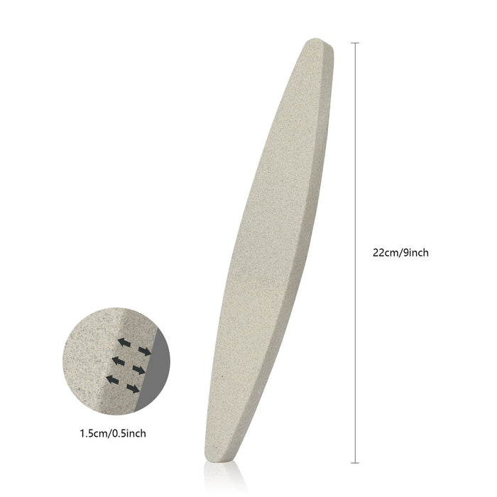 Fissman Knife Sharpener Whetstone with Corundum 24x3.5x1.5cm 180 Grit