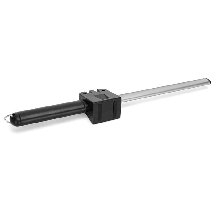 Fissman Knives Sharpening Multifunctional Diamond Series Rod Silver/Black 38cm
