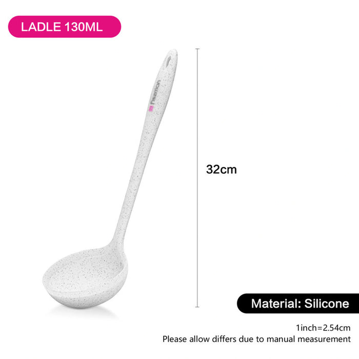 Fissman Ladle 32cm BIANCA Series with Nylon And Silicone