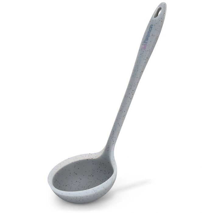 Fissman Ladle Mauris Grey 32cm, Non-Stick Heat Resistant Seamless Kitchen Ladle