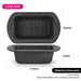 Loaf Pan 17.5x10.5cm, Carbon Steel Non Stick Coating Fissman