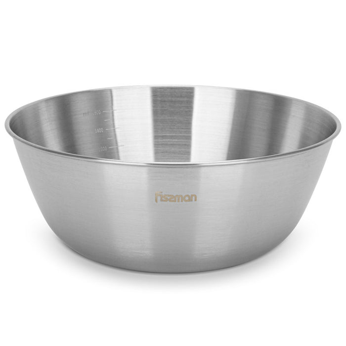 Fissman Mixing Bowl 22cm/1.8LTR Stainless Steel