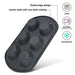 Muffin Pan 6-Piece Cupcake Baking Pan, Carbon Steel Non Stick Fissman