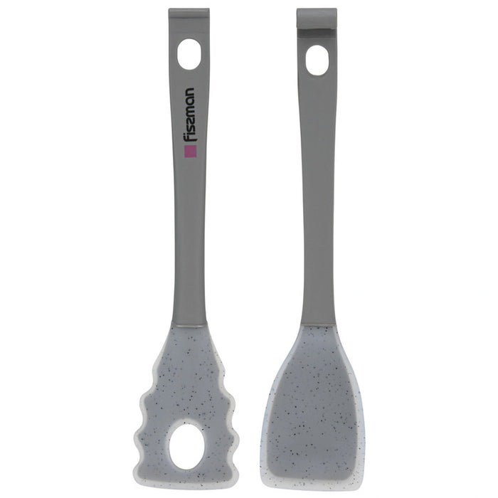 Fissman Multi-Purpose Tongs Mauris Grey 28cm (Nylon + Silicone