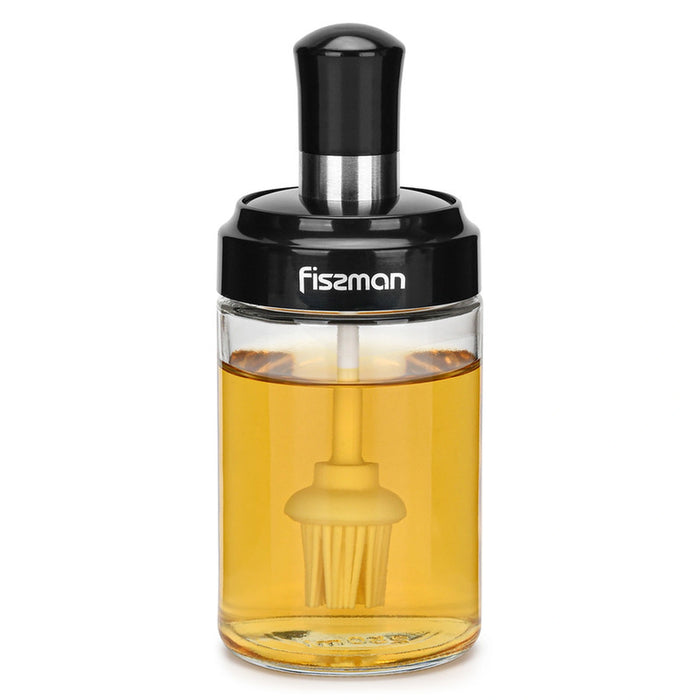Fissman Oil Despenser Bottle 250mL with Silicone Basting Brush