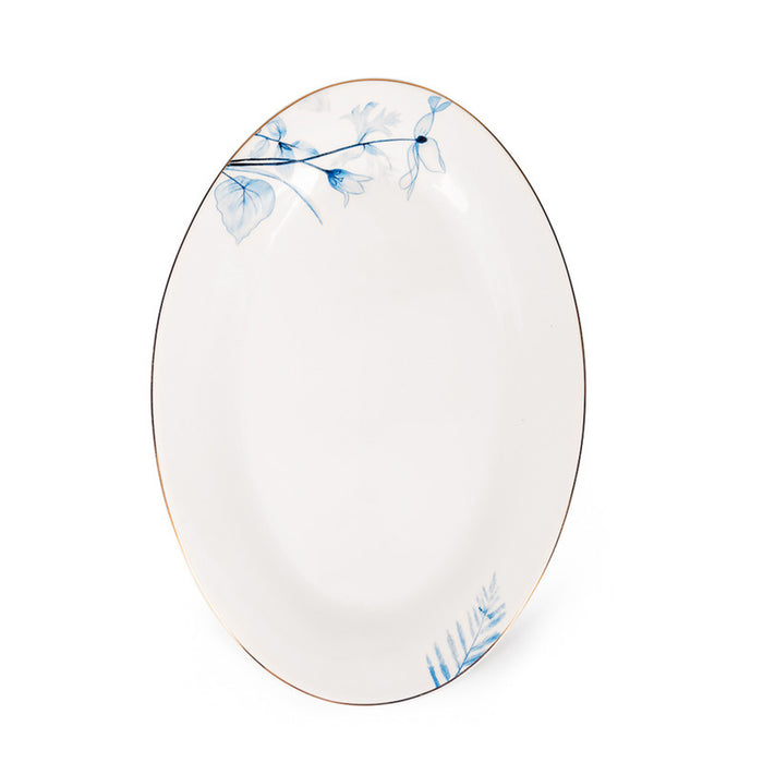 Fissman Oval Plate Lyon, 30x20cm Porcelain