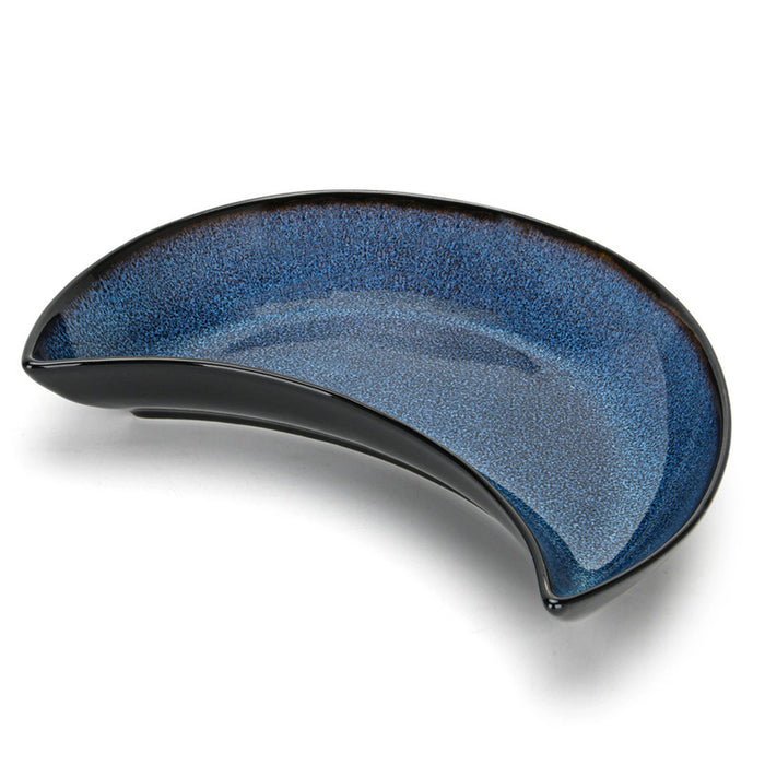 Plate, Ramadan Moon Shape, Ciel Series, Ceramic 23cm