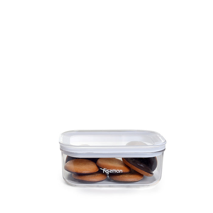 Fissman Rectangular Food Storage Container 15cm/470ml(Plastic)