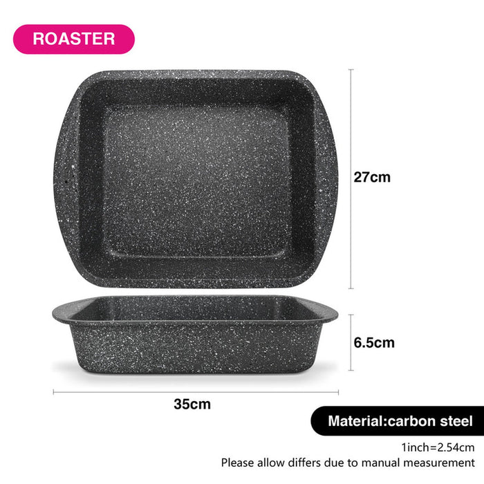 Rectangular Roaster Pan 35x27cm Carbon Steel Fissman