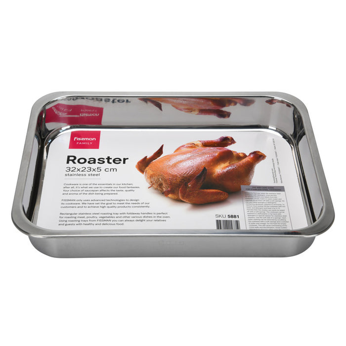 Fissman Roaster 36cm Stainless Steel