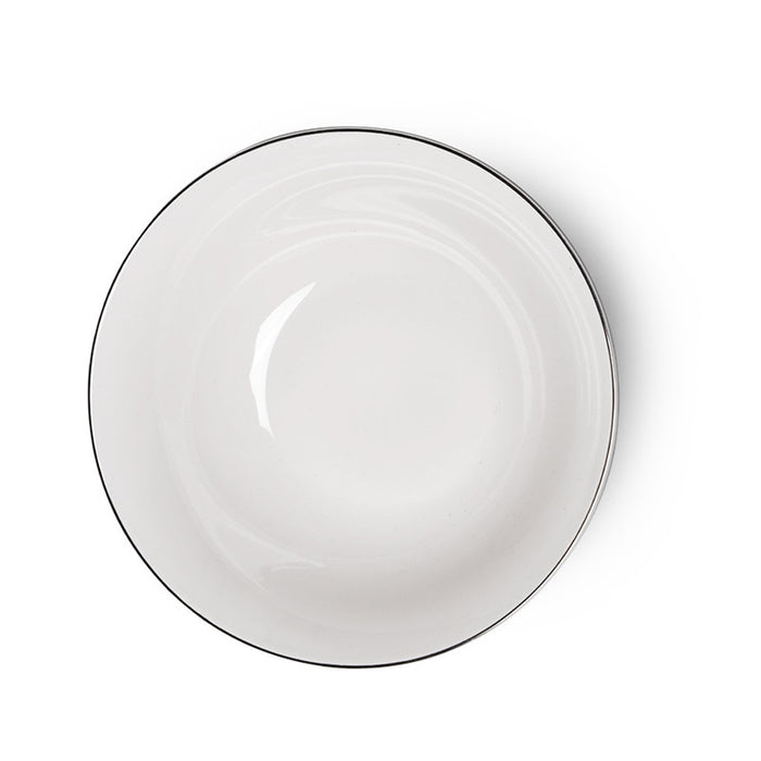 Fissman Salad Bowl Aleksa Series 23cm Color White Porcelain