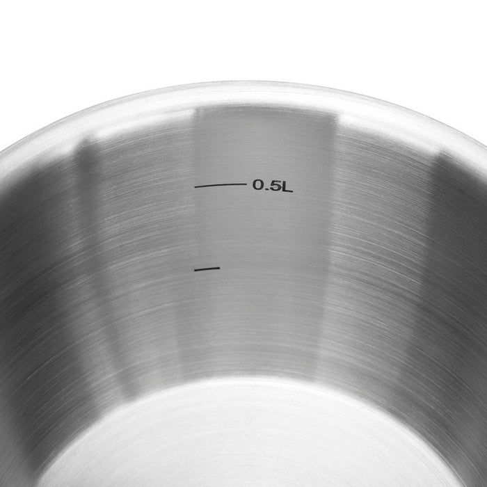 Fissman Saucepan Felice 12cm/0.6LTR Without Lid Stainless Steel