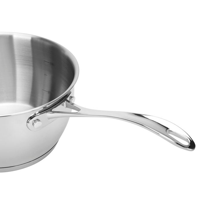 Fissman Saucepan Felice 16cm/1.7LTR Without Lid Stainless Steel