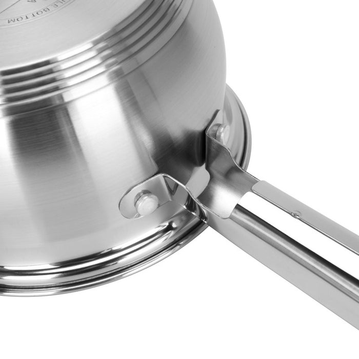 Fissman Saucepan Felina 14cm/1.1LTR With Lid Stainless Steel