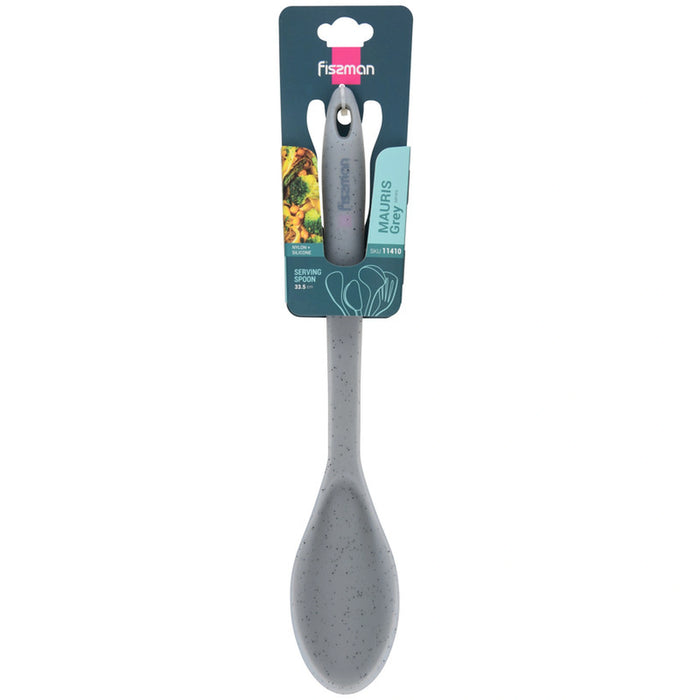 Fissman Serving Spoon Mauris Gray 33.5cm (Nylon + Silicone)