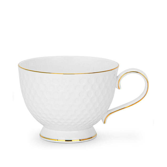 Fissman Set of 2 Cups NOEMI 300 ml With Saucers Fine Bone China