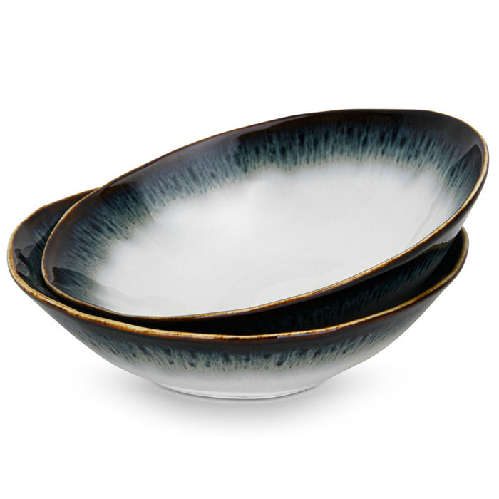 Fissman Set of 2 Deep Plates GALACTICA 20cm Porcelain