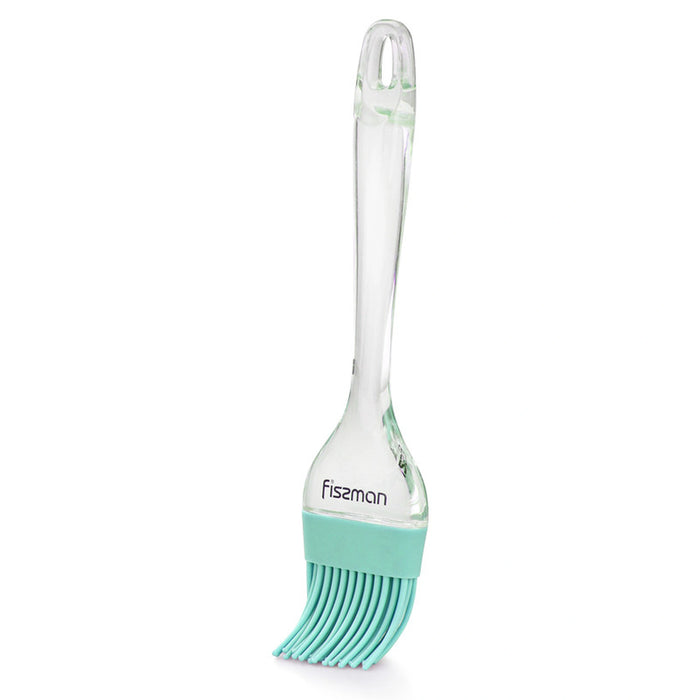 Fissman Silicone Marinating Kitchen Brush with Transparent Handle 22cm,Mint
