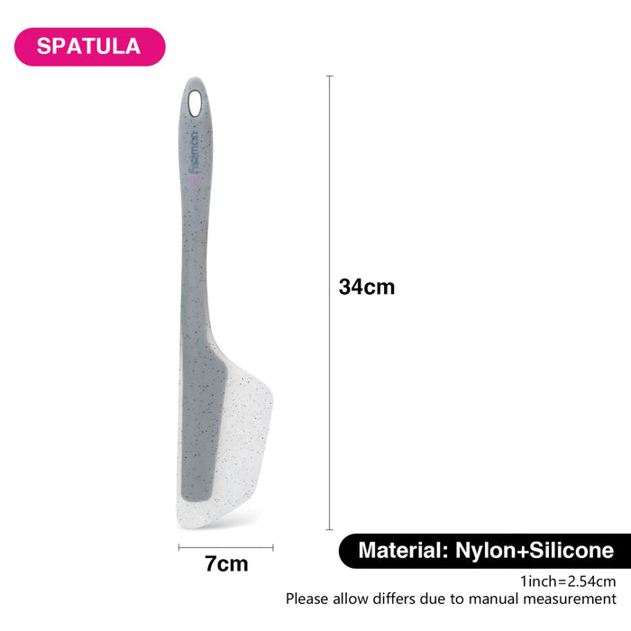 Fissman Spatula Mauris Grey 34cm (Nylon + Silicone)