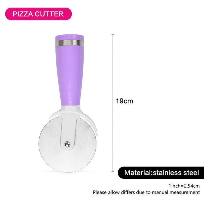 Stainless Pizza Cutter Wheel, Sharp Cutters, Pizza Wheel, Pizza Slicer - For Pizza Lovers Support, Easy To Clean