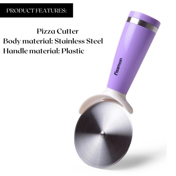 Stainless Pizza Cutter Wheel, Sharp Cutters, Pizza Wheel, Pizza Slicer - For Pizza Lovers Support, Easy To Clean
