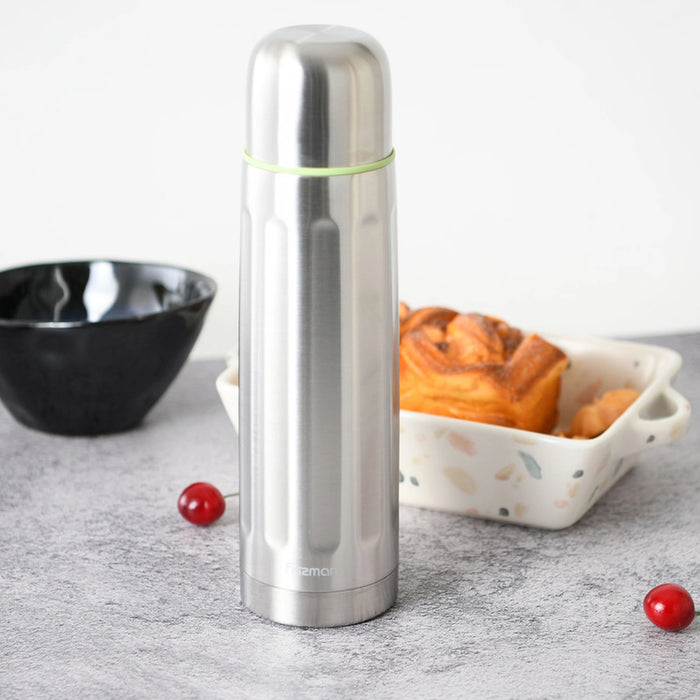 Stainless Steel Flask, Savor Your Favorite Drinks Anywhere with Long-Lasting Warmth, Quality Design, and 12-Hour Insulation (1000 ml)