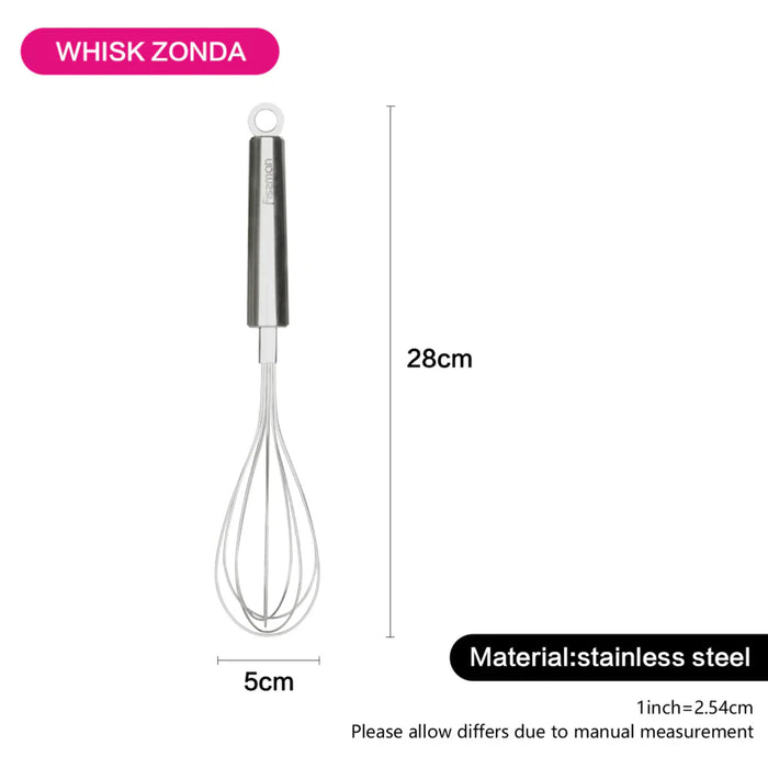 Fissman Stainless Steel Whisk Silver