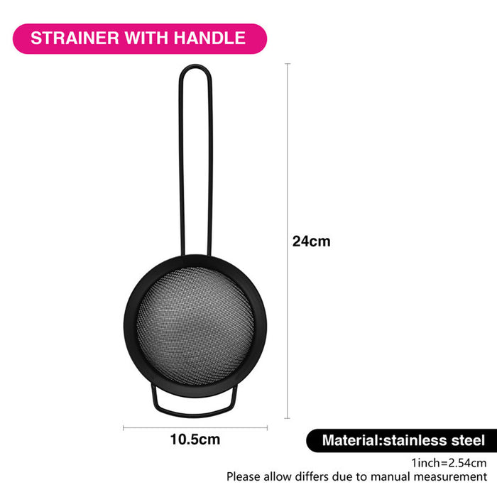 Fissman Strainer 10.5cm With Handle Steel
