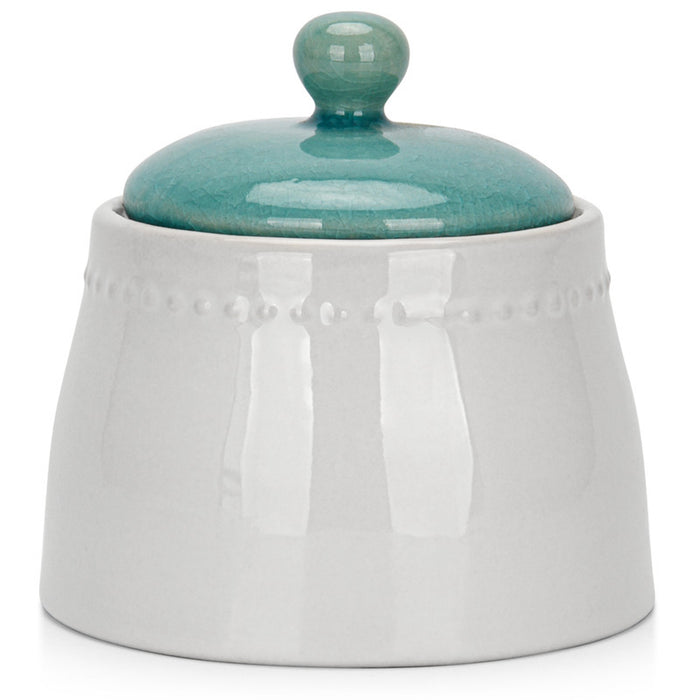Fissman Sugar Pot Celine 450ml Ceramic Azure